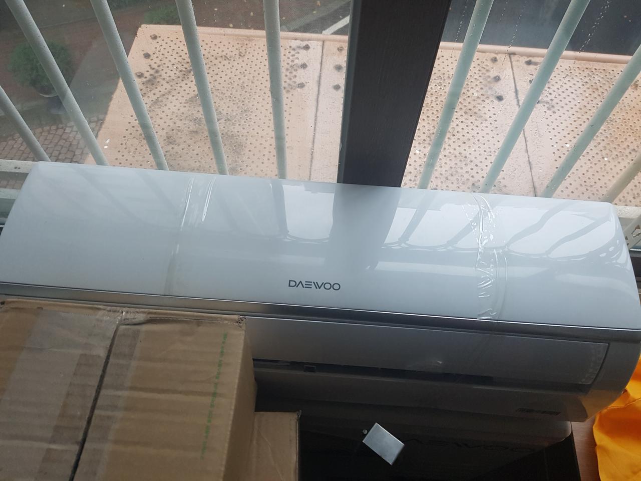 대우에어컨 17년6월제조(적정가격조정환영)