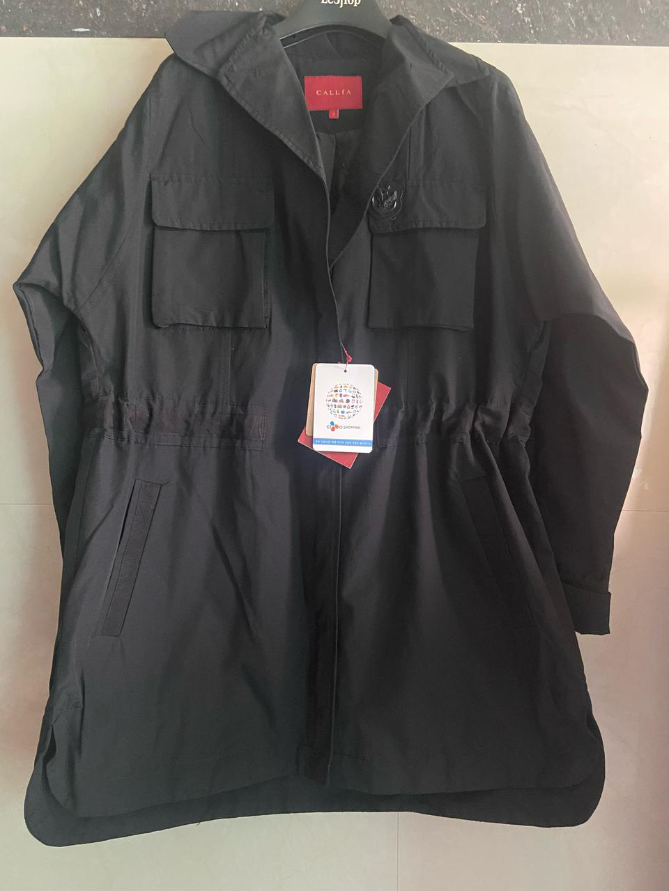 가격인하_칼리아 야상점퍼: 택채 새상품
