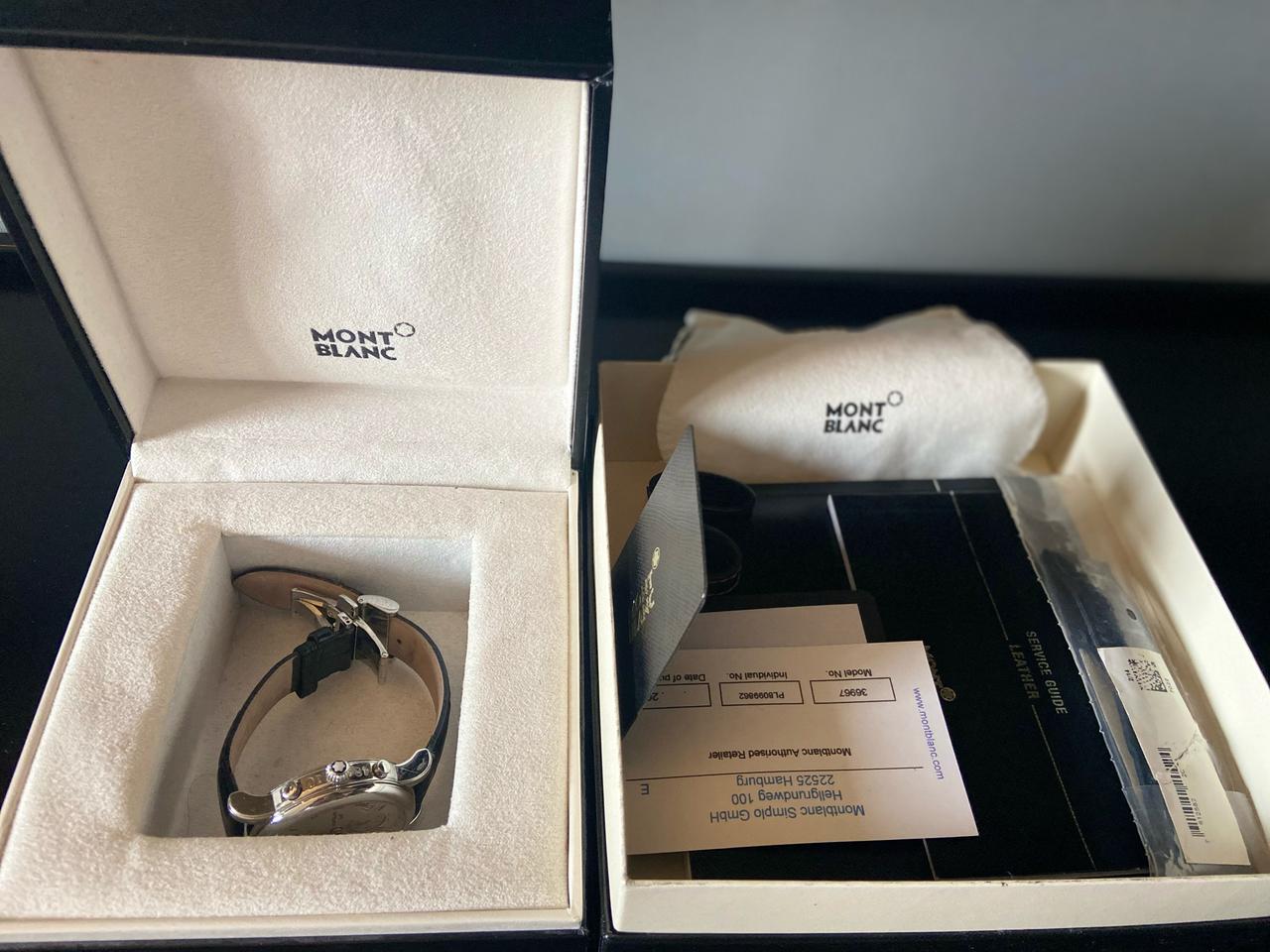 몽블랑 시계 GMT 36967