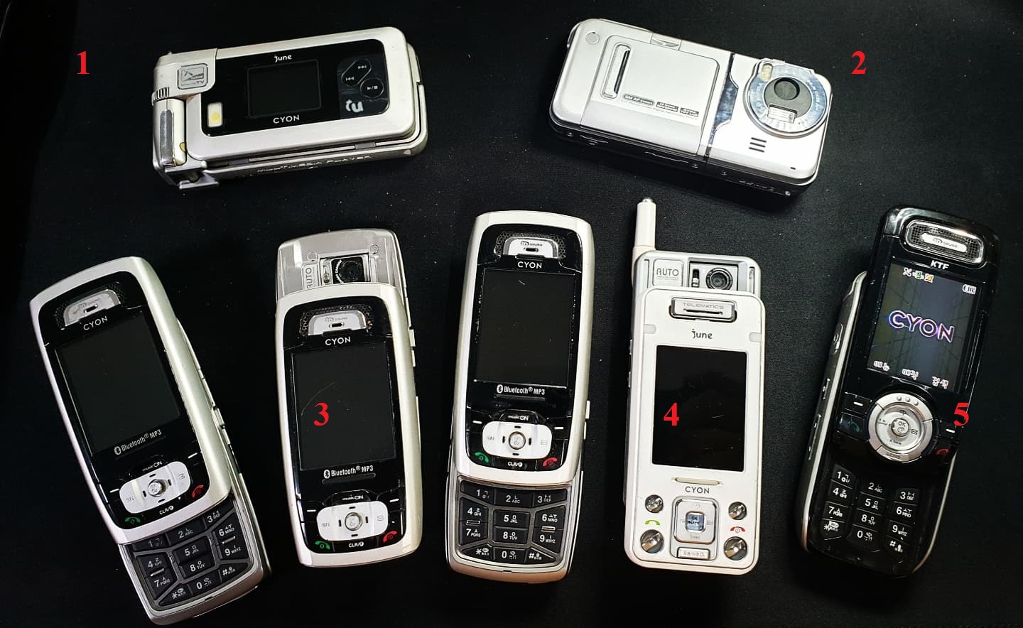 올드폰 (애니콜,싸이언,SKY,큐리텔) 2G,3G 수집 소장용,실사용