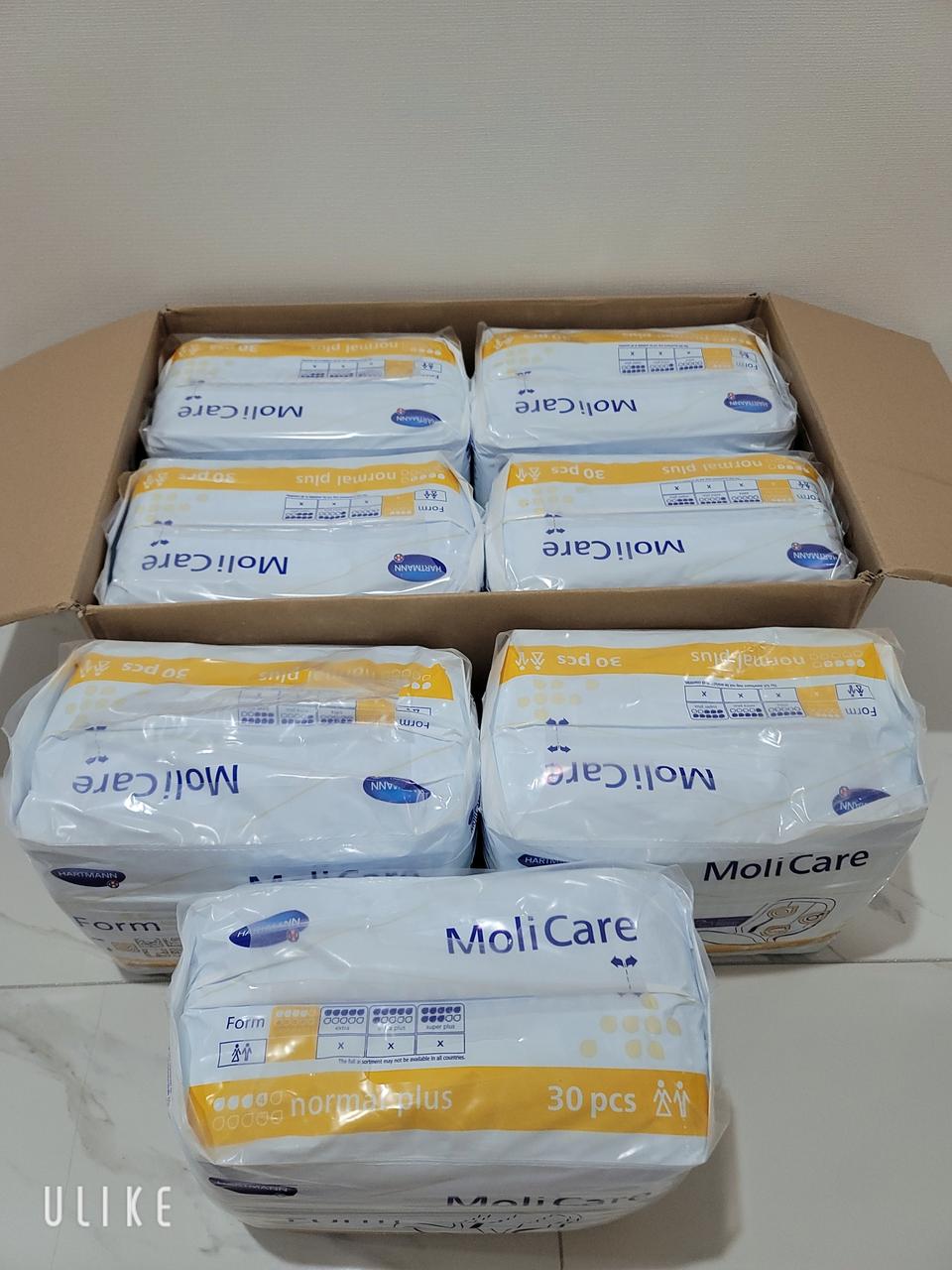 성인귀저기(몰리케어 속기저귀 독일제품)