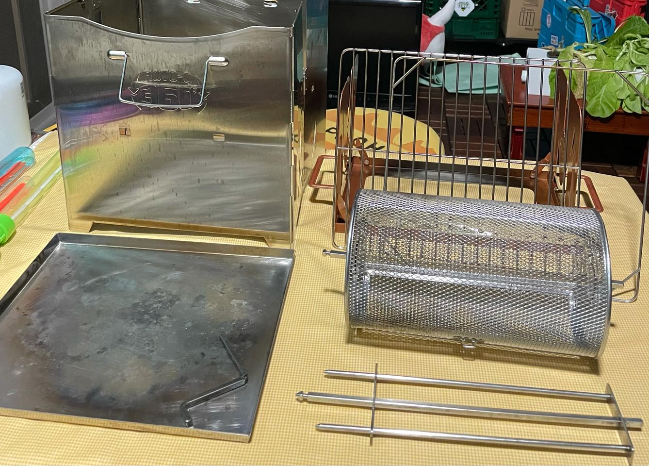 캠핑 바베큐 로세라티 로토큐360