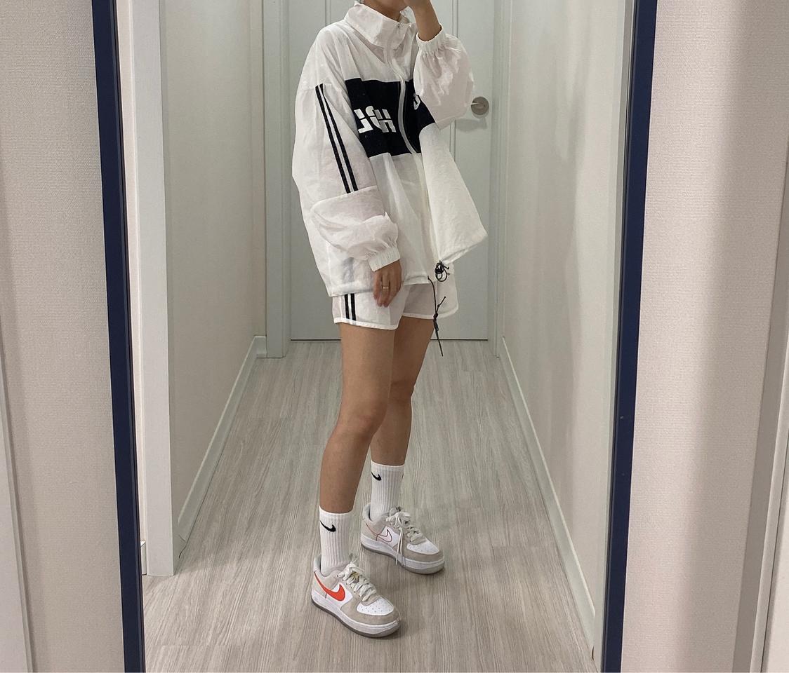 캐주얼 바람막이 트레이닝복 세트