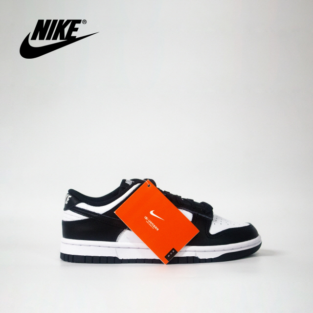 나이키 우먼스 덩크 로우 레트로 블랙 범고래, 220mm