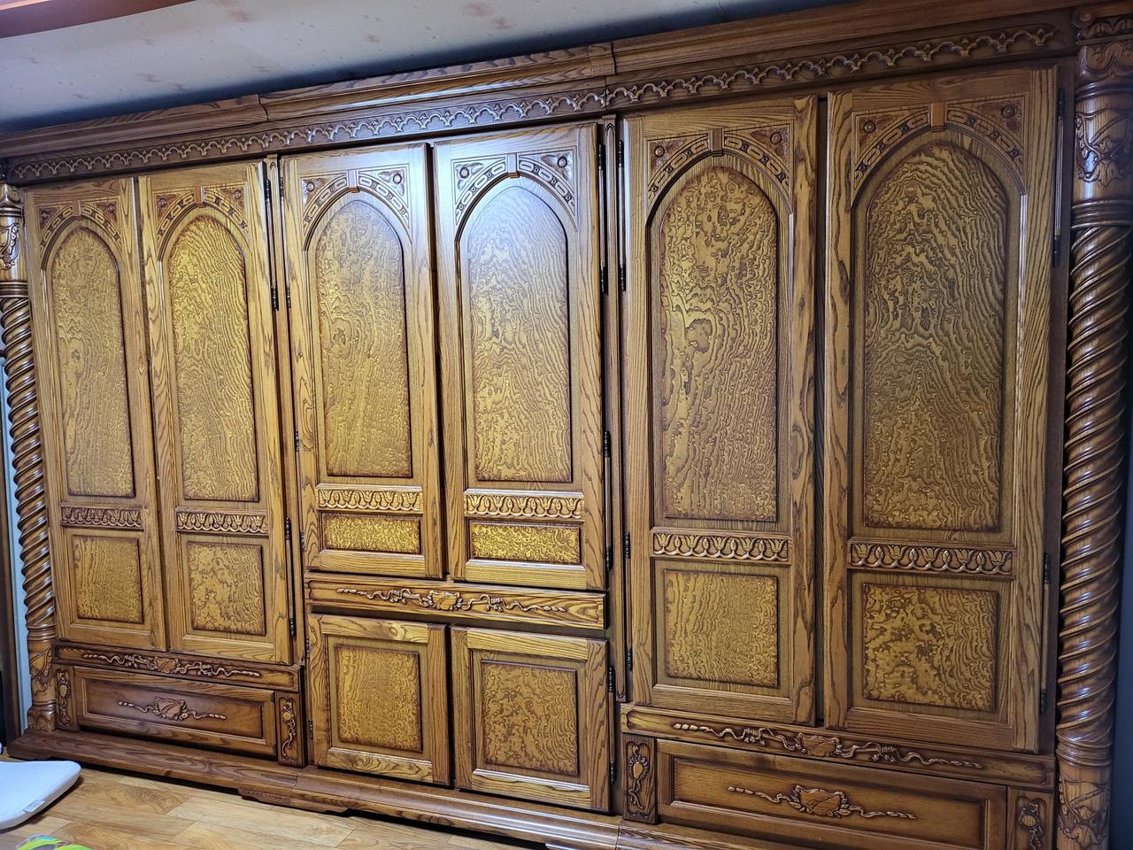 우아한 장롱 원목 가구세트