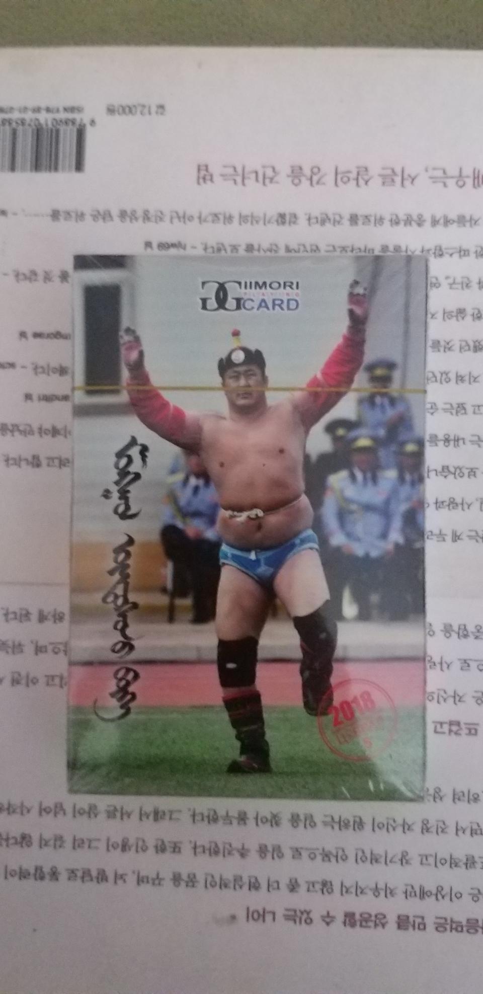 몽골 트럼프 카드