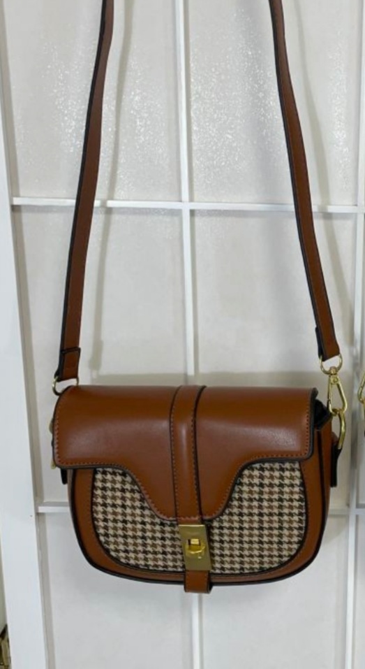 쇼핑몰 체크미니백