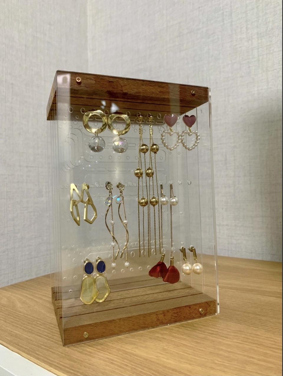 우드귀걸이정리함