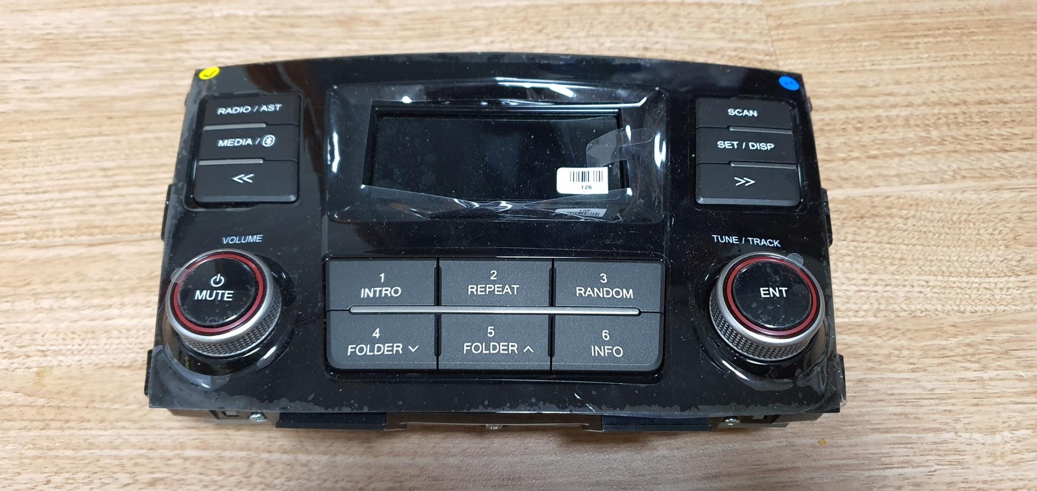 티볼리 순정 오디오 전면패널