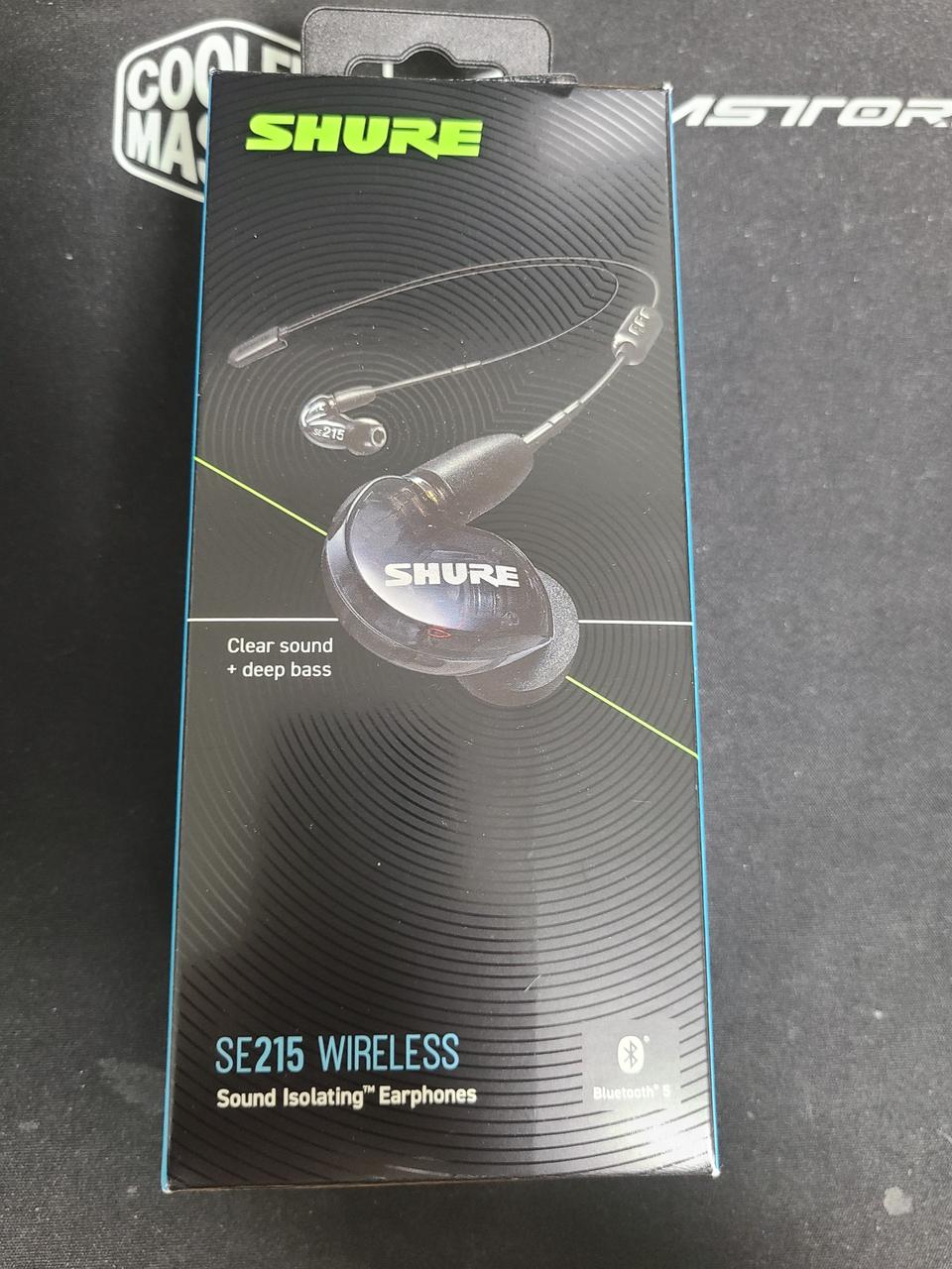 SHURE SE215 + BT2 미개봉 새제품