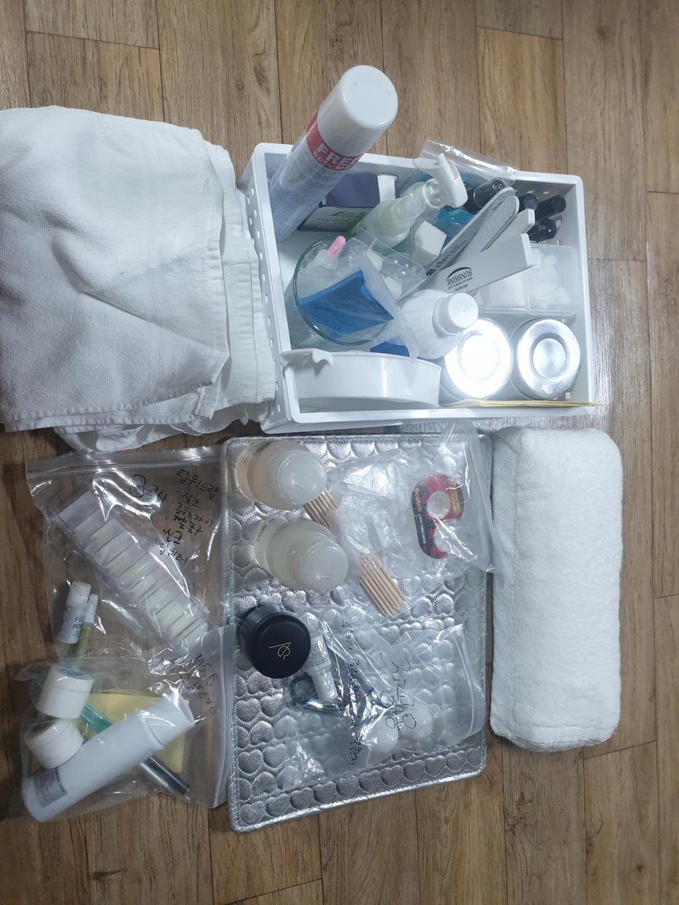 네일시험준비물