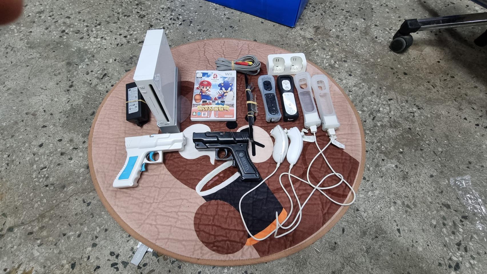 wii 닌텐도 위 2인셋 하드로더 게임 150개