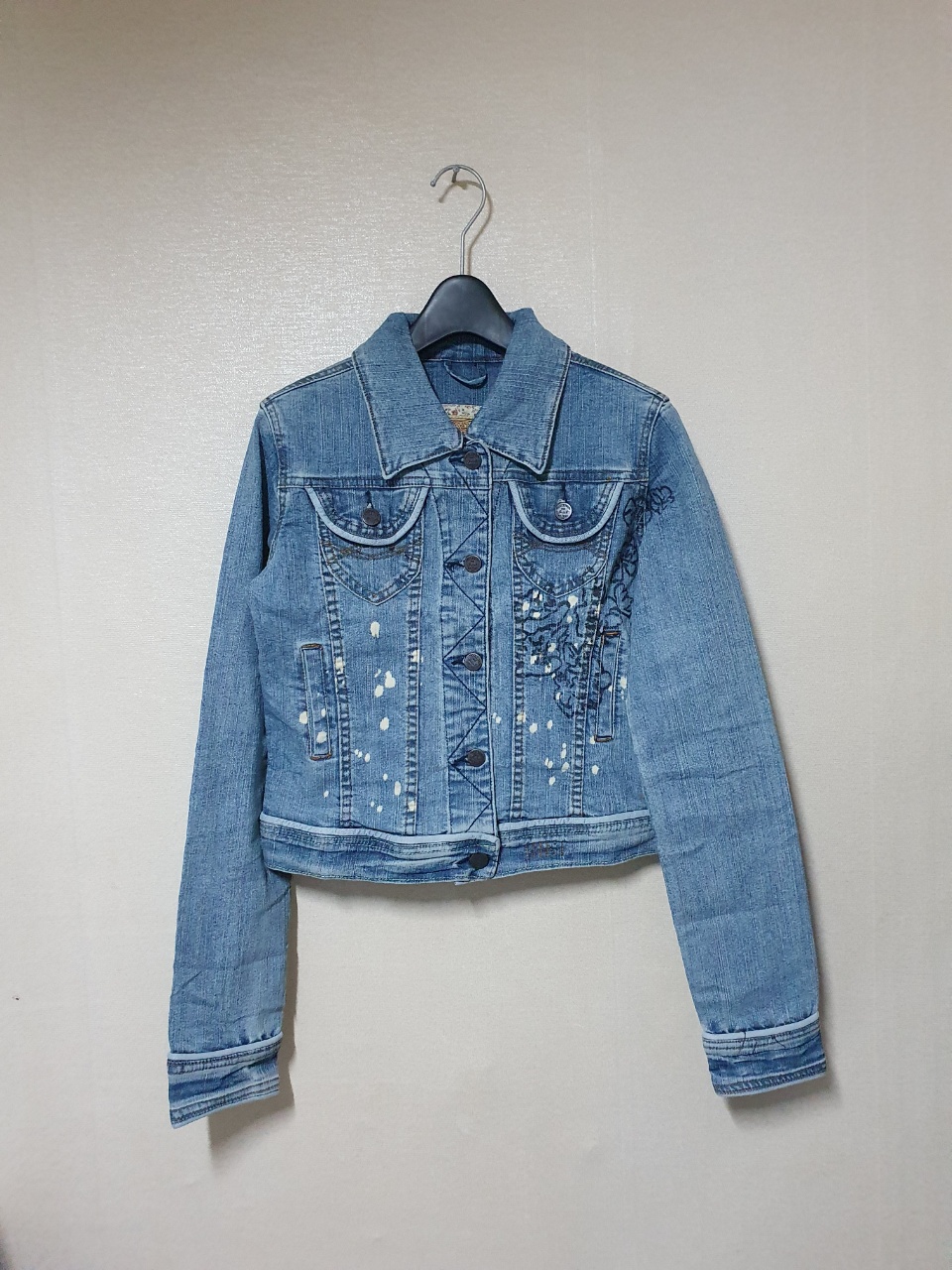 새상품 아베크롬비 숏 청자켓