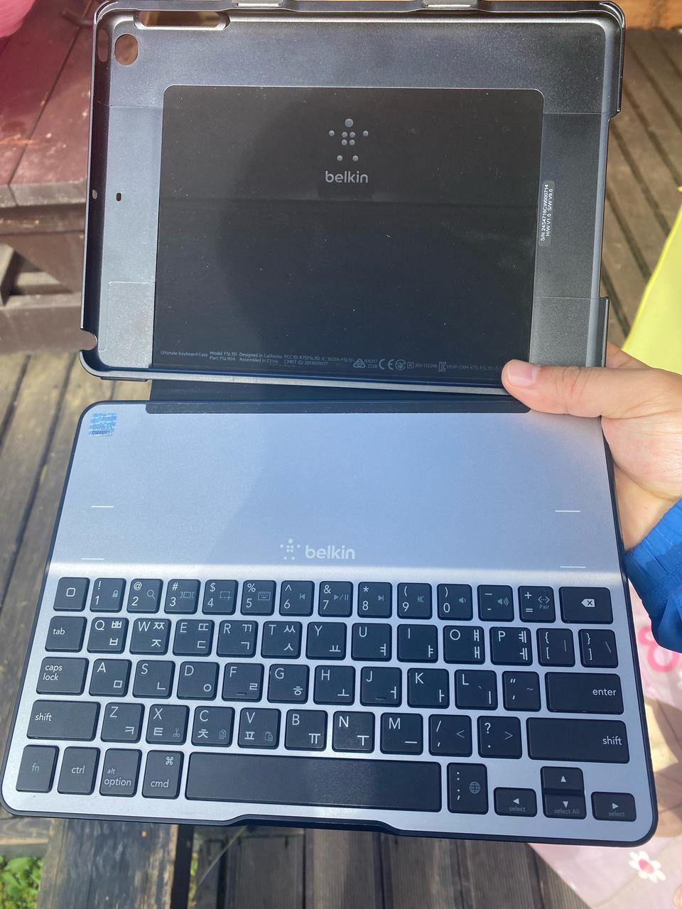아니패드6세대 벨킨 정품 무선 키보드