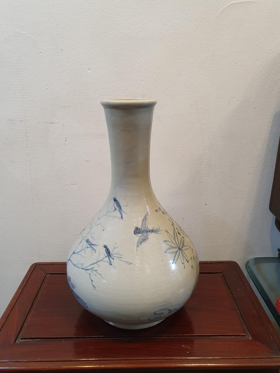 도자기 주병 청화백자