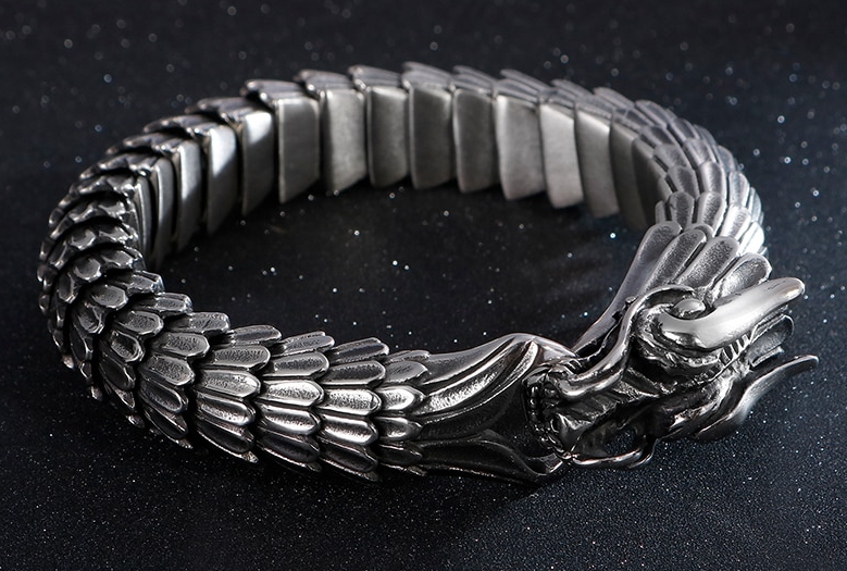 카리스마 Dragon Bracelet 용 남자 팔찌