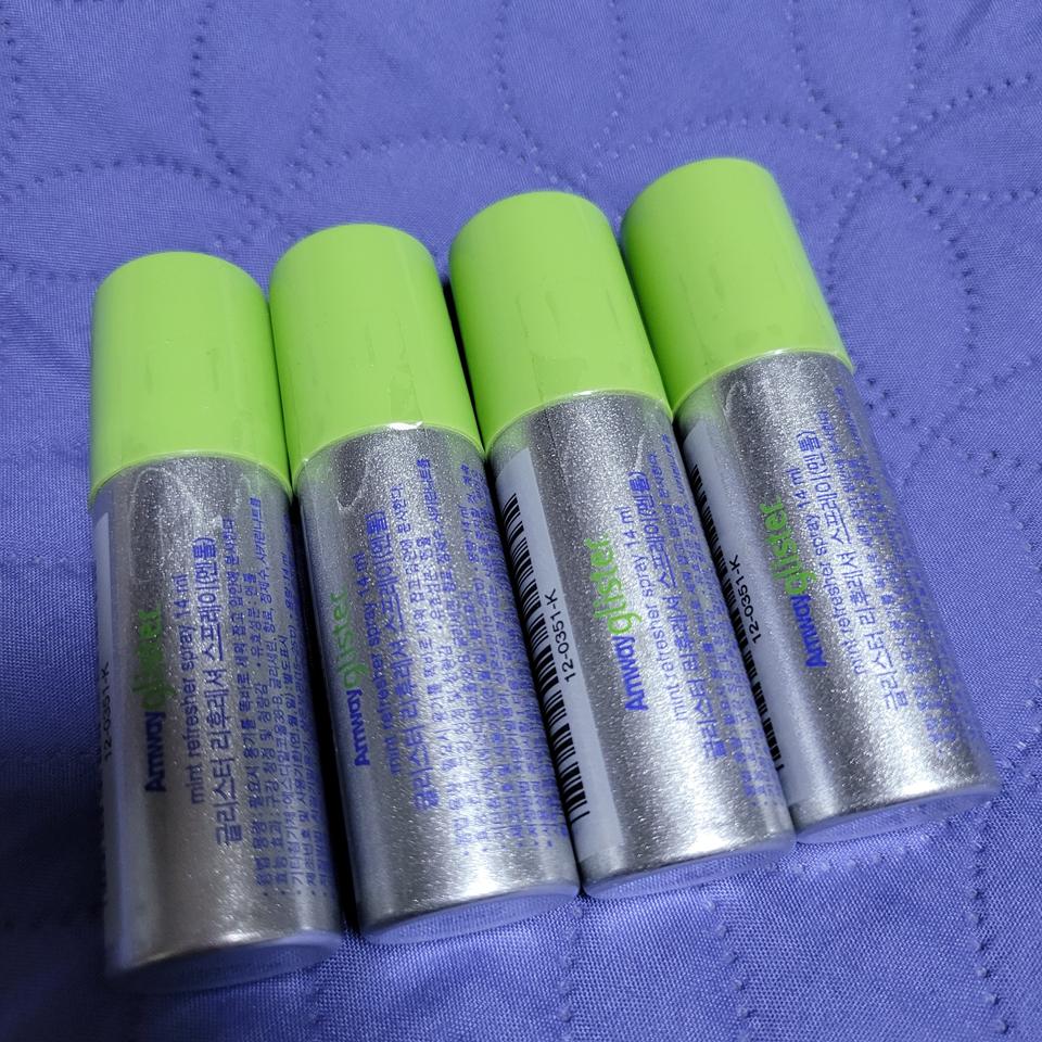 암웨이 글리스터 마우스스프레이 4개 택포