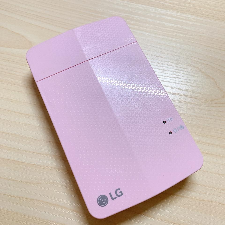 엘지 포켓포토3세대 핑크 pd251 팔아요