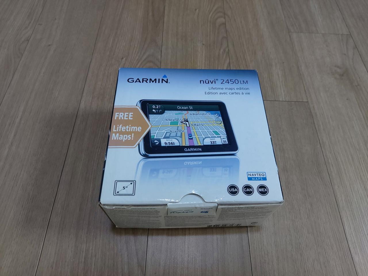 가민 2450LM 북미 네비게이션 평생무료 업데이트