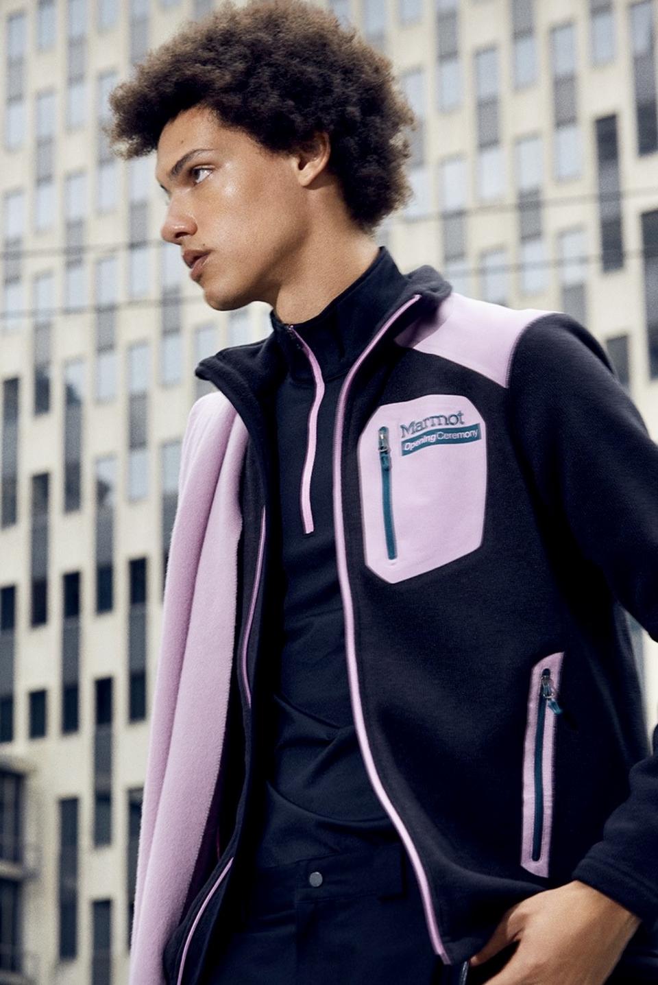 [M-105] 오프닝세레머니 X 마모트 콜라보 집업