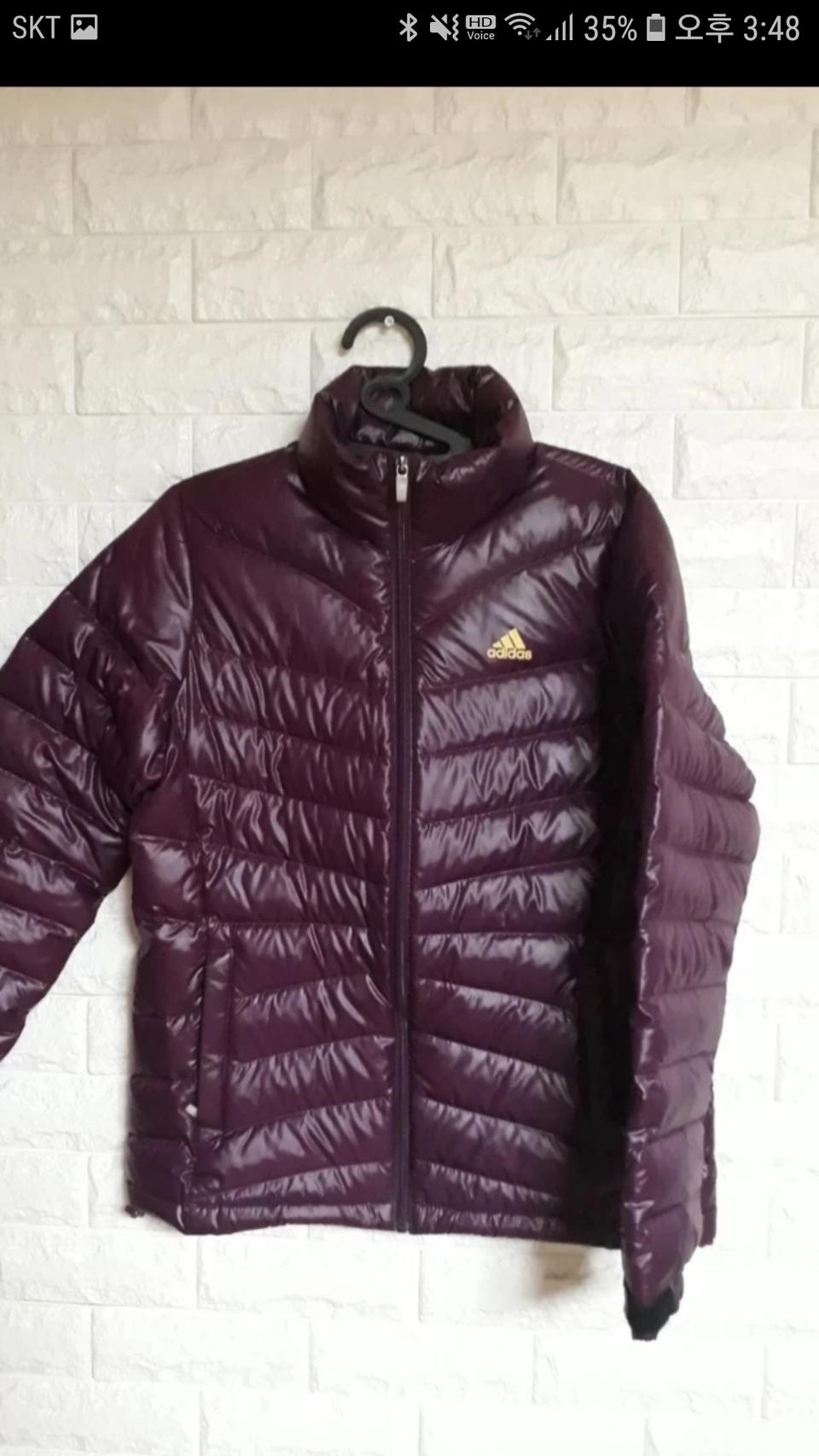 아디다스 구스경량패딩