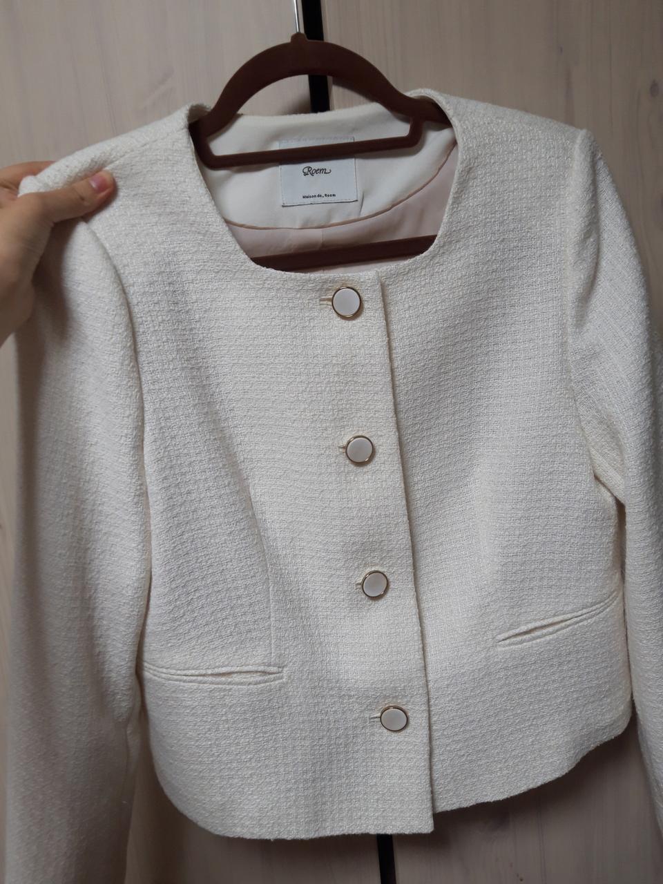 로엠 트위드 자켓