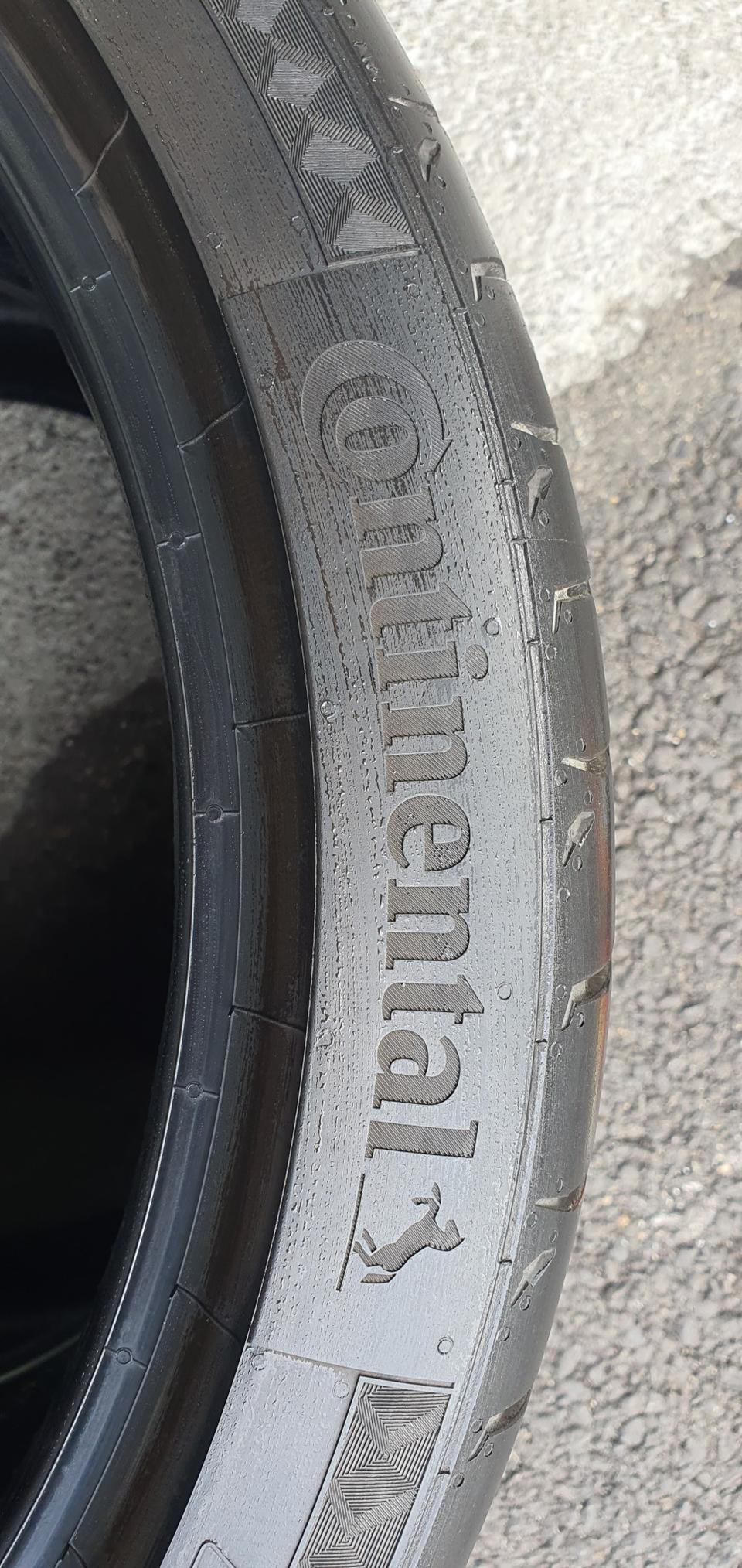 콘티넨탈 MC6 19인치 중고타이어 1대분