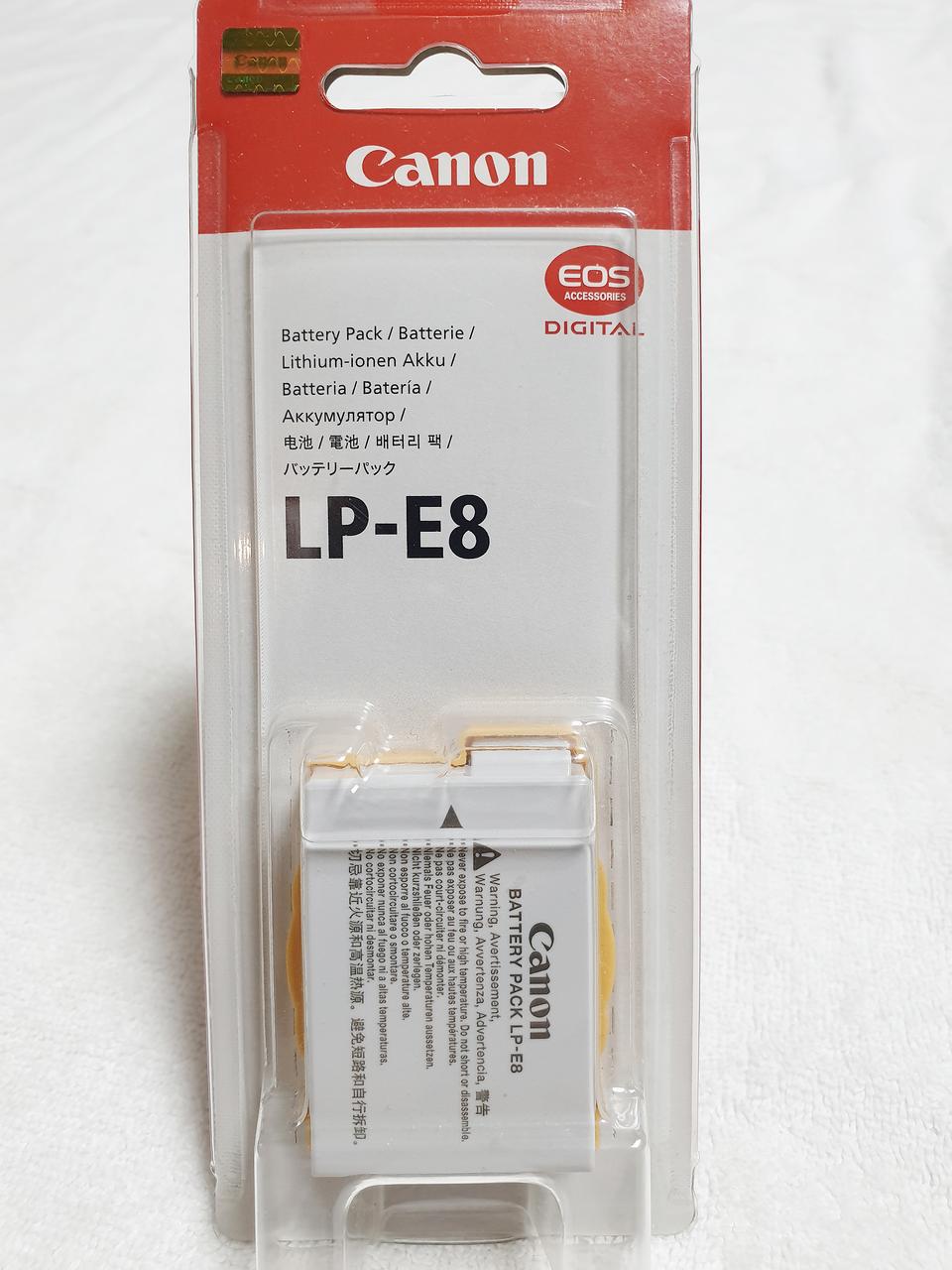 캐논 LP-E8 정품 배터리/550d 600d 650d 700d/새상품