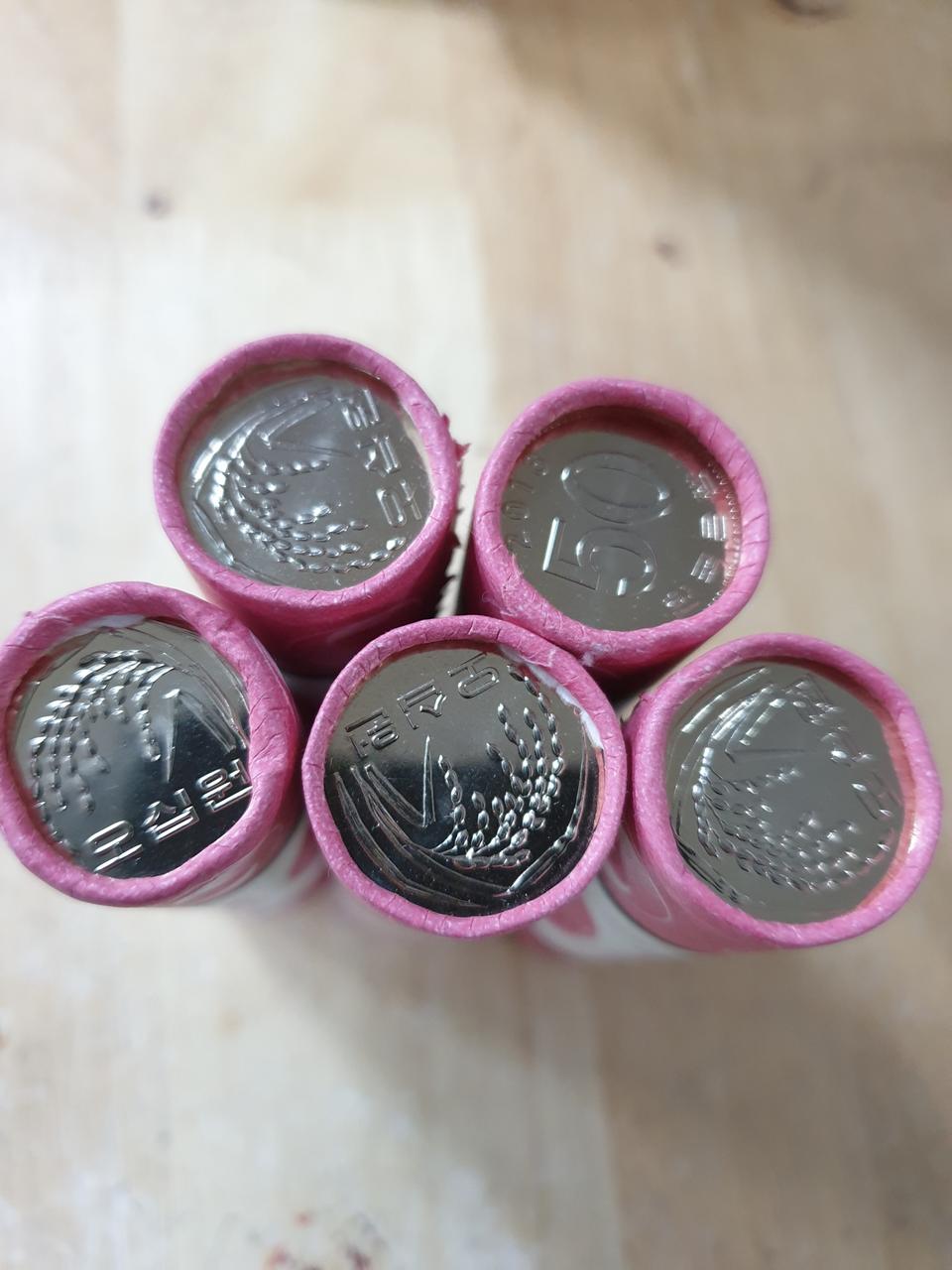 16.17.18.19.20년50주화롤셋트