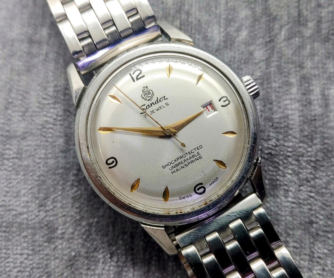 엔틱 스위스 산도즈 수동시계 팝니다