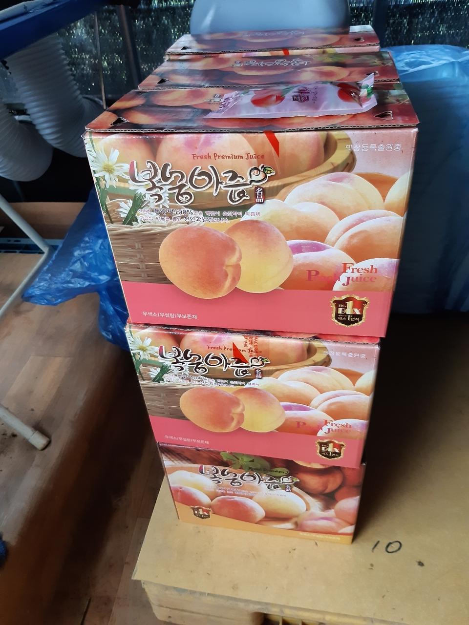 복숭아즙판매합니다