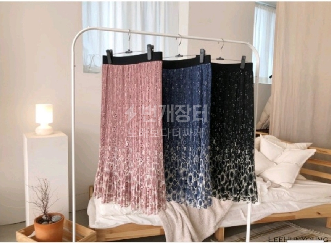 새상품/사이즈 좋은 밴딩 스커트