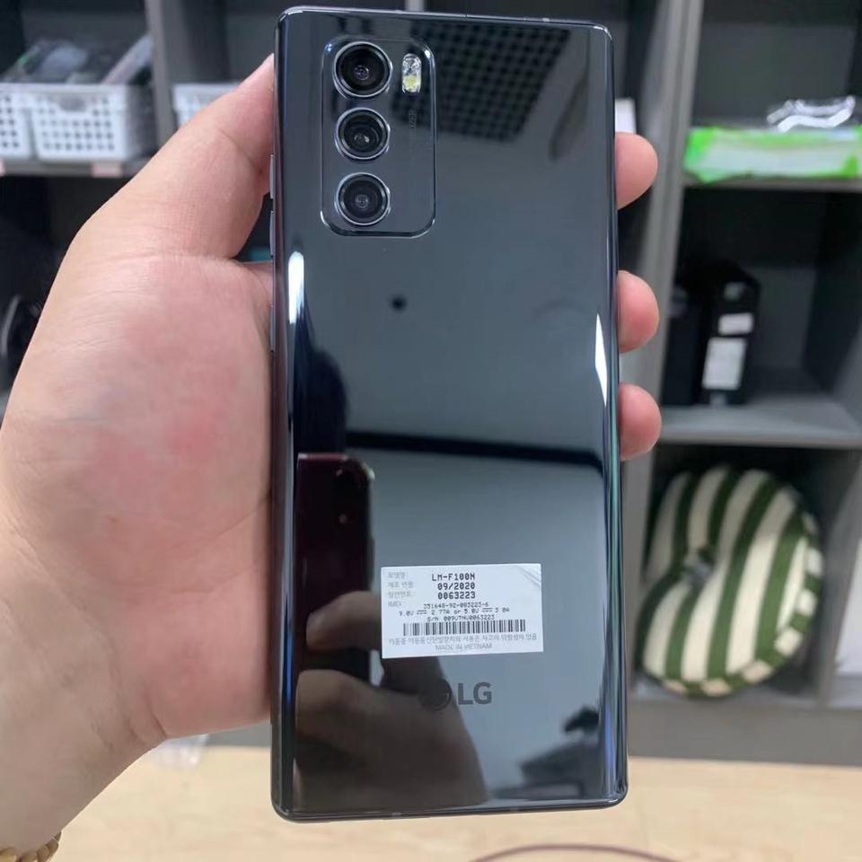 (미사용 리퍼폰) LG 윙 오로라 그레이 KT 20년 10월개통 정상해지