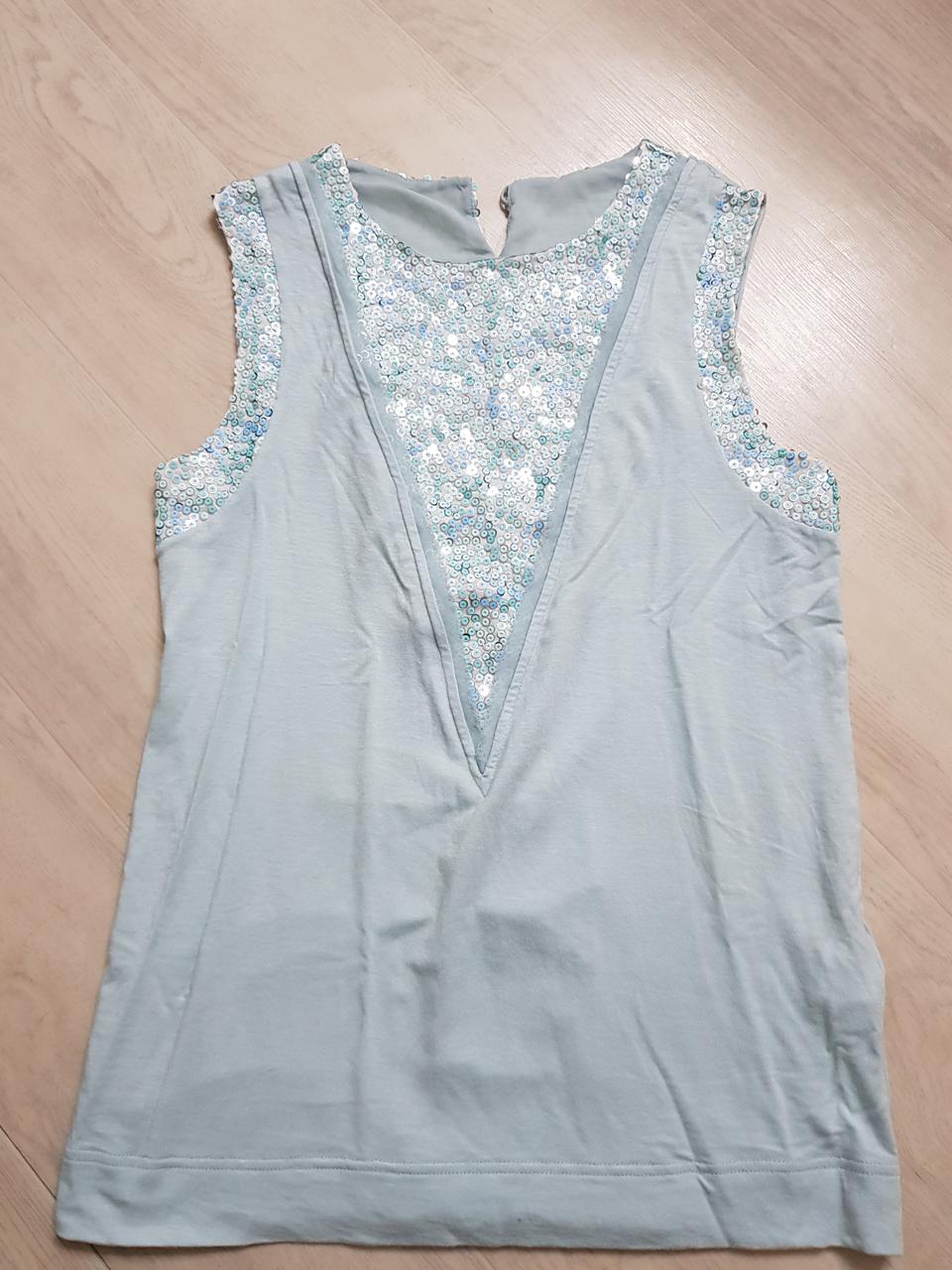 오즈세컨 나시 가디건 세트 55