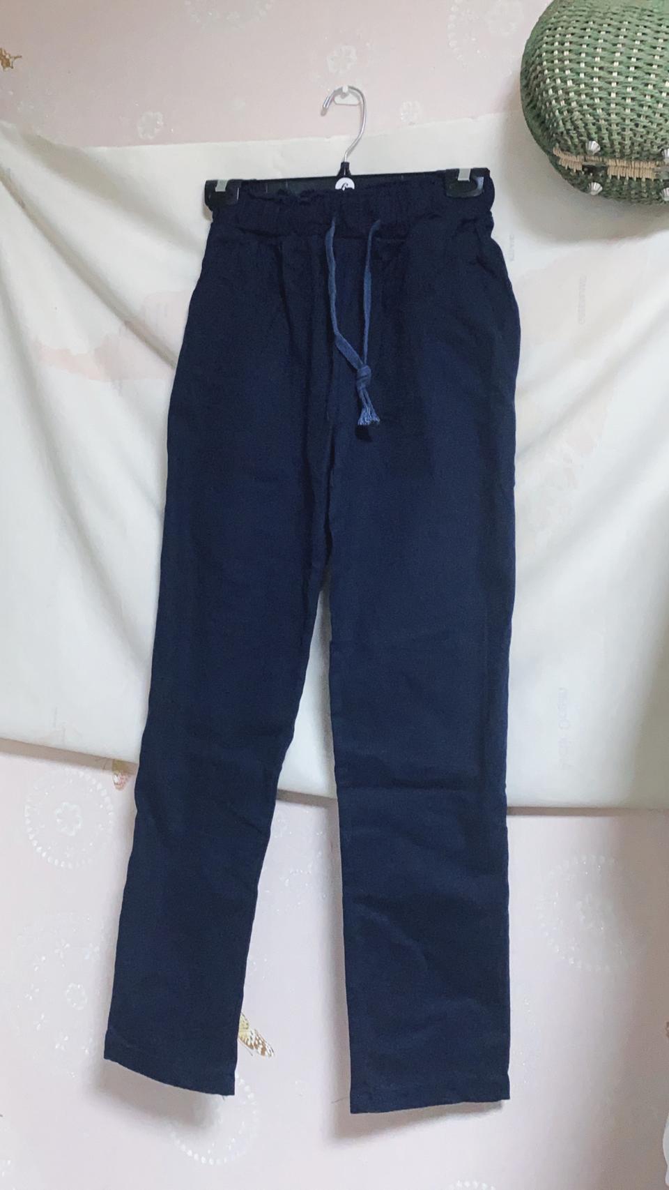 (최종가)진네이비 밴딩바지//새제품!!