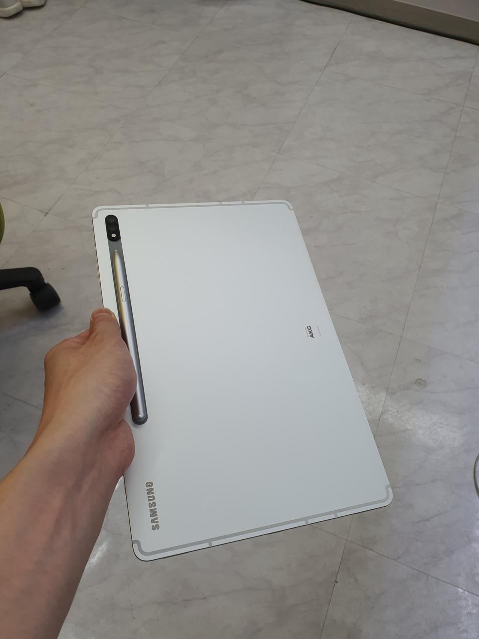 갤럭시탭s7플러스 실버 와이파이 256기가