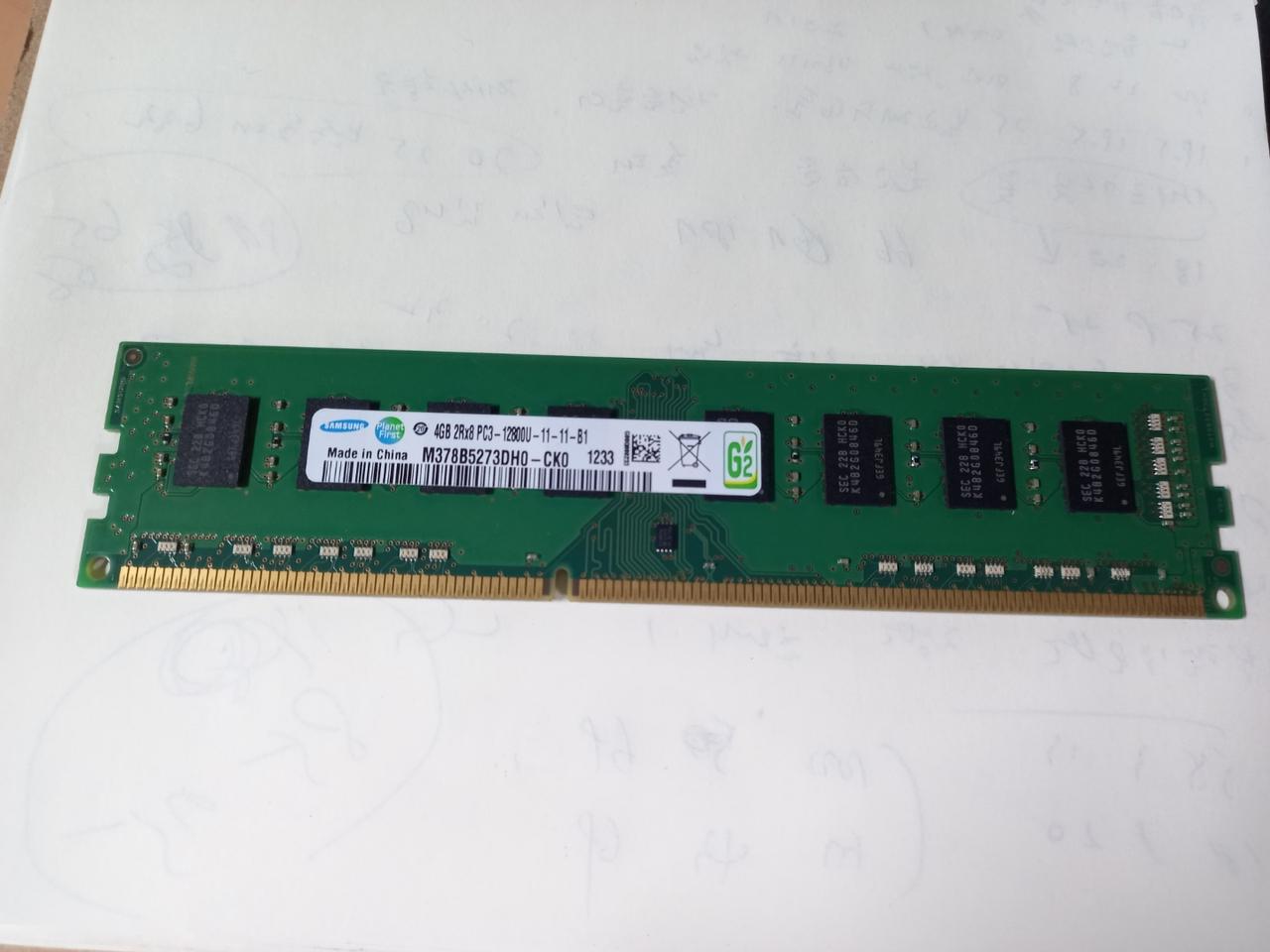 삼성데스크탑램 4GB 2RX8 PC3-12800U-11-11-B1
