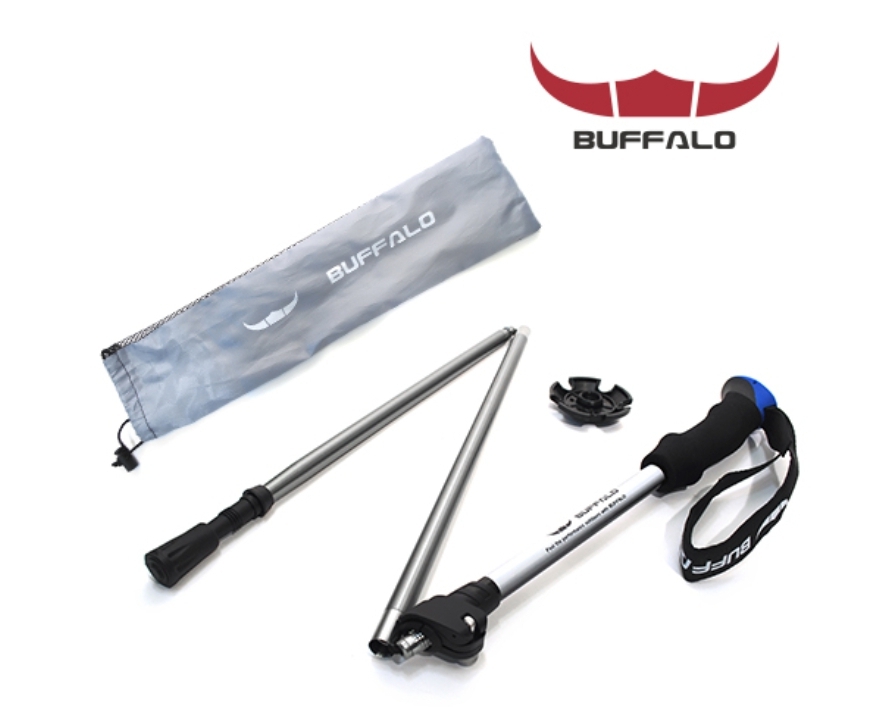 새상품 무료배송)버팔로 파이우트 N폴딩3단 등산스틱 2종