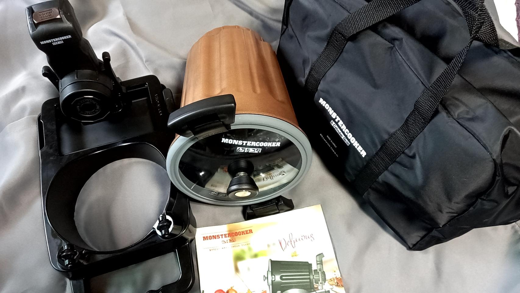 몬스터 그릴 골드 신형 미사용 새것