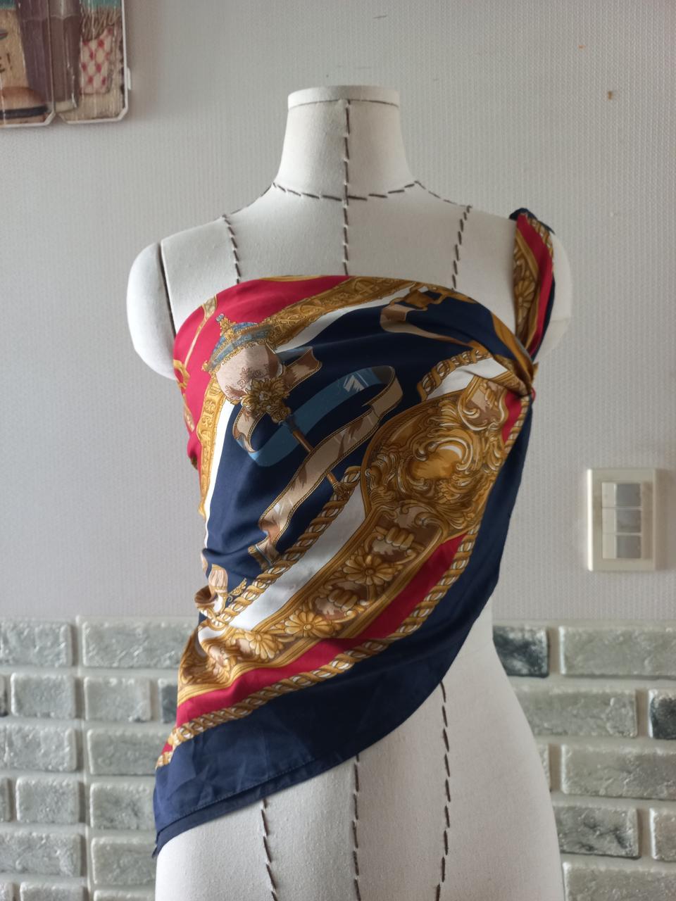 이탈리아산  스카프 84*86