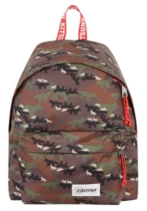 메종키츠네 x 이스트팩 콜라보 백팩