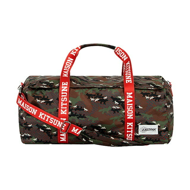 메종키츠네 x 이스트팩 콜라보 더플백