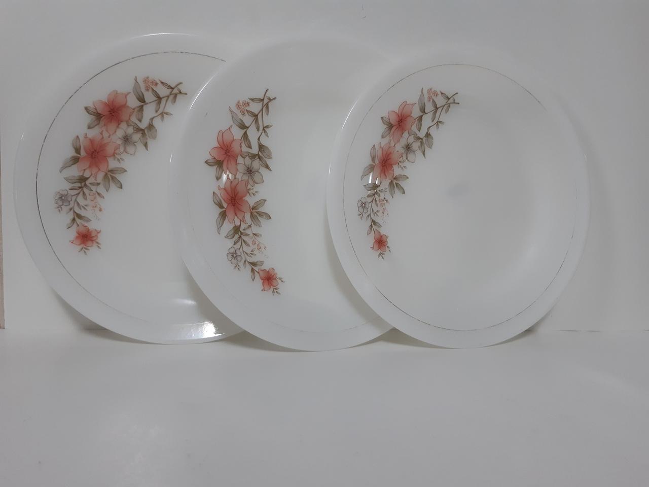 밀크접시 3장 일괄