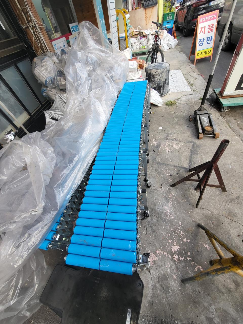 자바라 컨베이어 6m 2개 팝니다