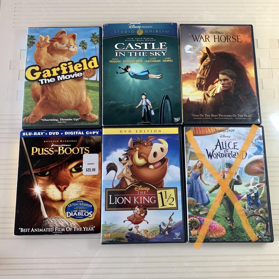 북미판 애니메이션 DVD (해리포터 등) 지역코드1