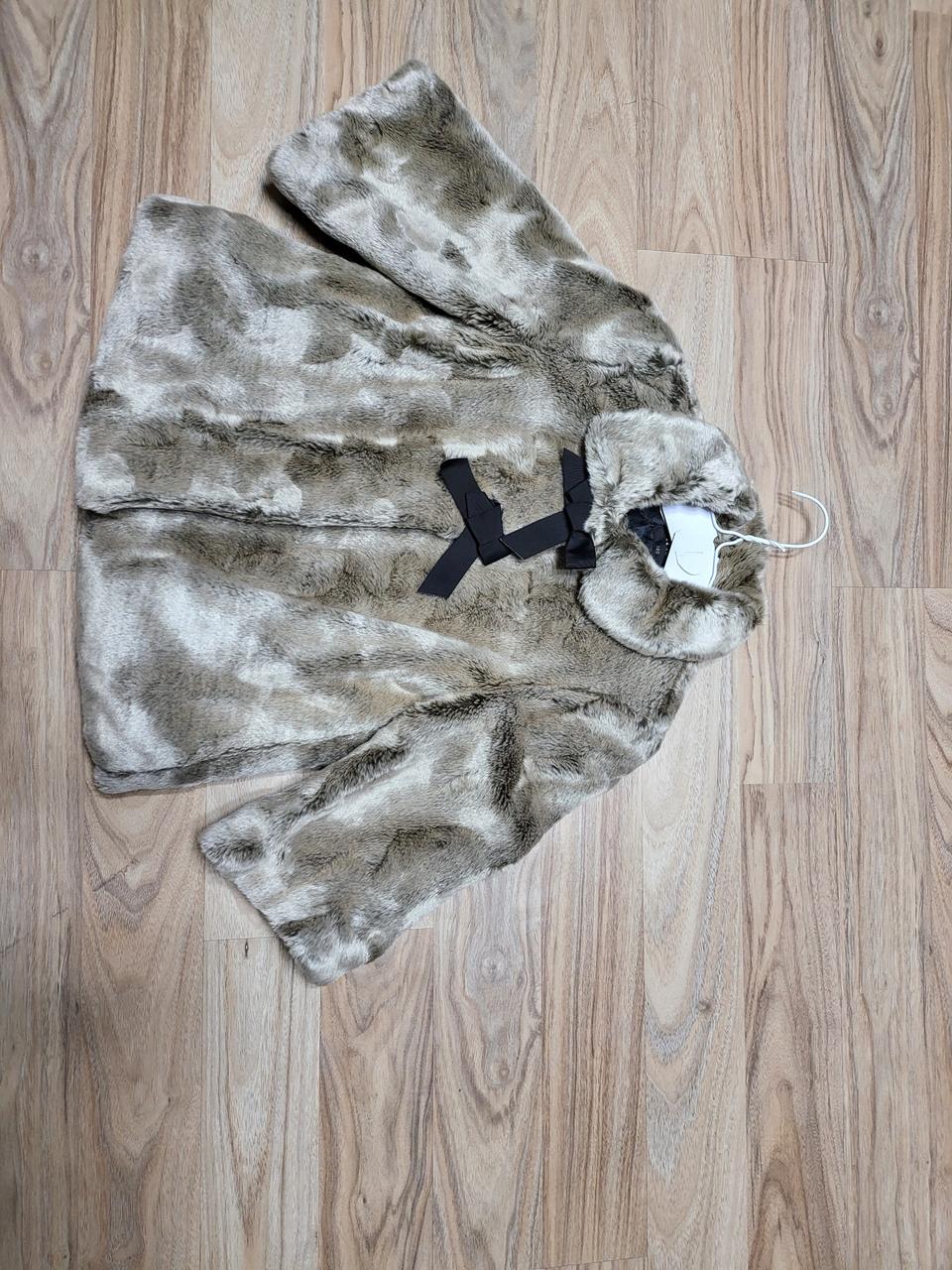 여아 밍크 코트 140