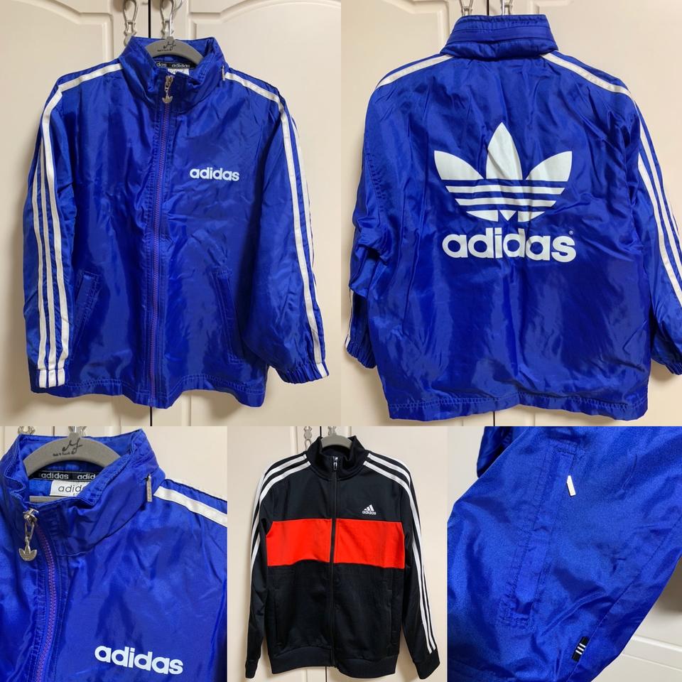 아디다스 키즈 바람막이 점퍼