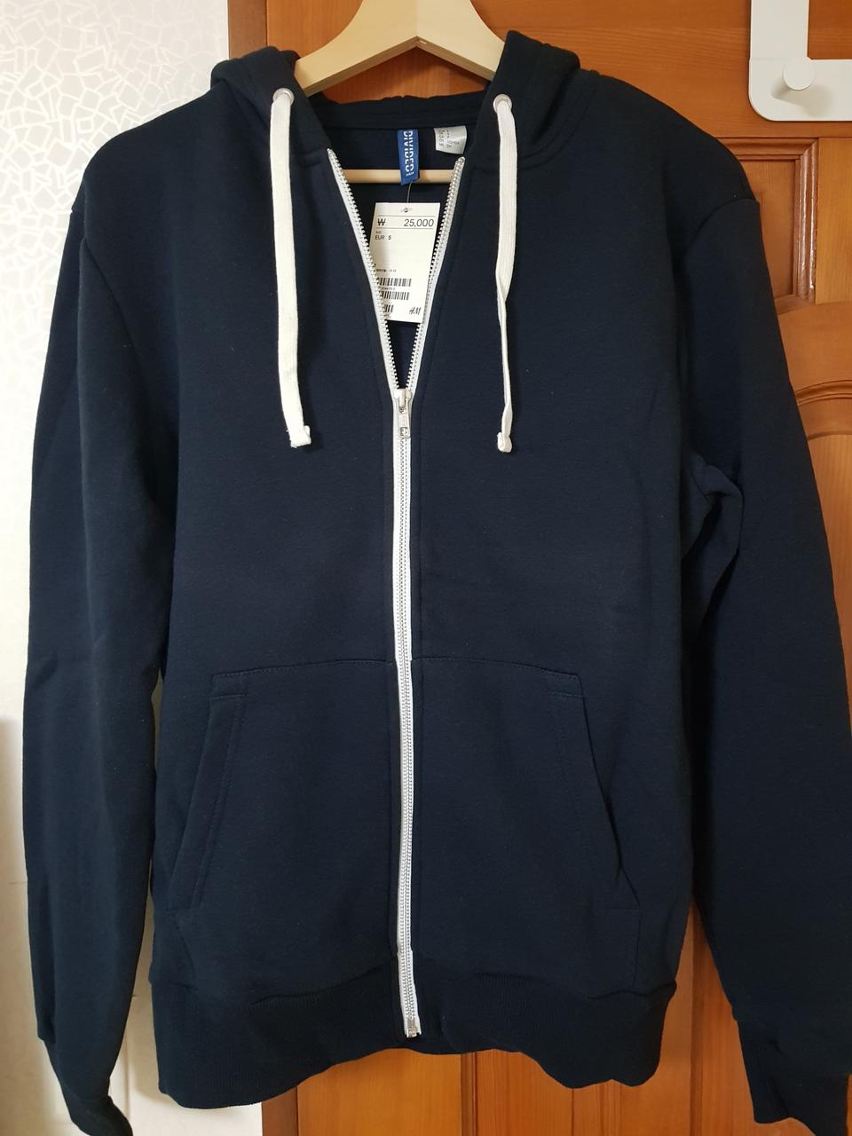 H&M 기모 후드 집업 새상품