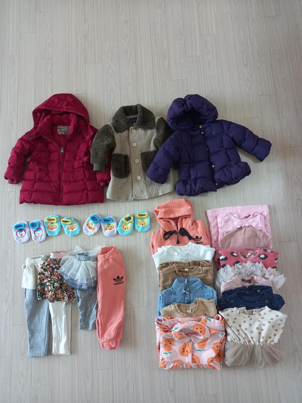 여아옷(2~3세) 90-100 가을,겨울옷