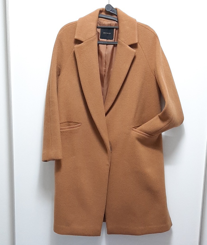 [나만의공간님 결제용] 한번착용 쉬즈미스 울90 울코트 모직코트